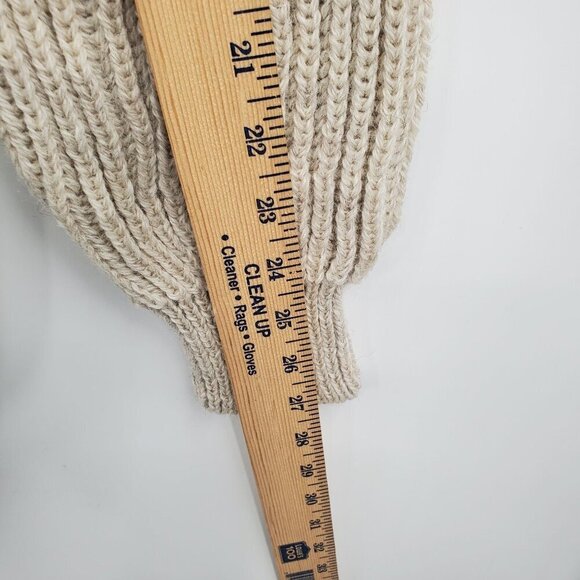 Niffi Ecoose British Wool Knit Cardigan Harris Tweed Patches Men Size Large NWT - Picture 15 of 16